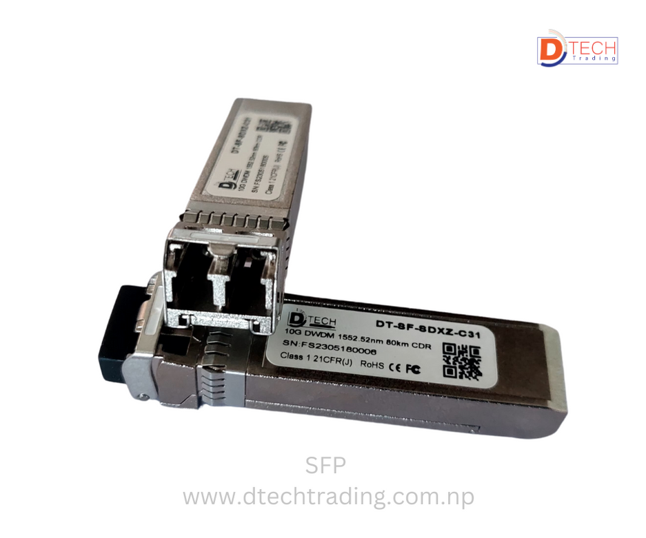 DWDM 10G SFP BIDI 80km Available in Nepal